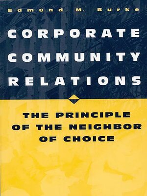 cover image of Corporate Community Relations